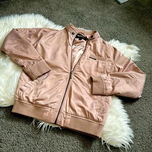 Pink members only jacket